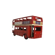 Zaer Ltd. International Red London Bus Model RD510271 View 5