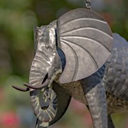 Zaer Ltd. International Galvanized Hanging Animal Birdhouse - Elephant ZR180249-F View 5