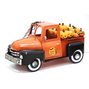 Zaer Ltd International Pre-Order: 18" Haunted Hayride Halloween Truck with Spiderweb & Pumpkins ZR362011 View 5