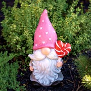 Zaer Ltd. International "The Valentinos" Set of 6 Assorted Valentine's Day Garden Gnomes ZR210000-SET View 5