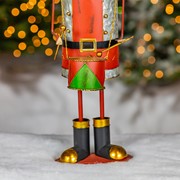 Zaer Ltd. International 23" Tall Metal Nutcracker Figurine with Drum "Hans" ZR191185 View 5