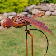 Zaer Ltd. International Set of 6 Assorted Flying Bird Iron Rusty Rocking Stakes ZR183055-SET View 5