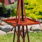 Zaer Ltd International 69" Tall Medium Iron Windmill Stand with Rooster "Jackson" ZR158185 View 5