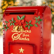 Zaer Ltd. International Set of 2 Medium and Small "Letters to Santa" Mailboxes ZR361497-MS View 5