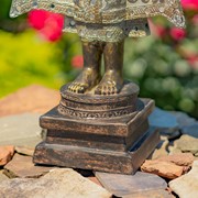 Zaer Ltd International 24.8" Tall Standing Thai Buddha with Hands Clasped in Prayer ZR920200 View 5