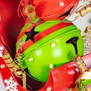 Zaer Ltd International 44" Tall Iron Christmas Sleigh with Giant Jingle Bells - Medium ZR220496 View 5
