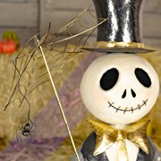Zaer Ltd International Pre-Order: 54.25" Tall Old School Dapper Skeleton Man "Mr. Bones" ZR196173 View 5