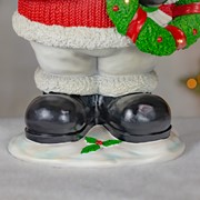 Zaer Ltd International 25.1" Tall Polyresin Light-Up Snowman Christmas Decoration "Sir Melts-A-Lot" ZR220006 View 5