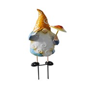 Zaer Ltd. International Pre-Order: Set of 6 Assorted Colorful Gnome Pot Stakes "The Gnomads" ZR240459-SET View 5