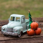Zaer Ltd International Small Multi-Seasonal Iron Pickup Truck in Soft Green ZR160818-GR View 5