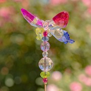 Zaer Ltd. International 22" Tall Five Tone Acrylic Butterfly Pot Stake in 6 Assorted Colors ZR203316-SET View 6