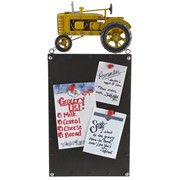 Zaer Ltd International Set of 6 Assorted Hanging Iron Tractor Magnetic Noteboards VA170001-SET View 6