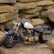 Zaer Ltd International Set of 6 Assorted Vintage Style Iron Model Motorcycles VA170008 View 6