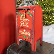 Zaer Ltd International Set of 3 "Letters to Santa" Christmas Mailboxes ZR361497-SET View 6