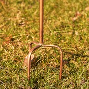 Zaer Ltd International Antique Copper Saran Birdhouse Stake "Sheila" ZR192025-D View 6