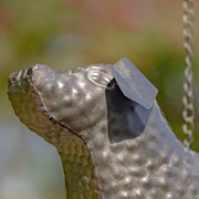 Zaer Ltd. International Galvanized Hanging Animal Birdhouse - Dog ZR180249-A View 6