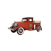 Zaer Ltd. International 11.5" Antique Style Model American Fire Truck RD804124 View 6