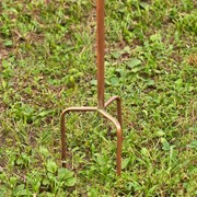 Zaer Ltd. International 65.75" Tall Antq. Copper Teapot Birdhouse Garden Stake "Victorian Style Teapot" ZR113168-6 View 6