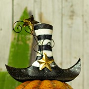 Zaer Ltd International 22" Tall "Creeper" Jack-O-Lantern with Face Mask ZR196411 View 6