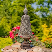 Zaer Ltd International 24.8" Tall Standing Thai Buddha with Hands Clasped in Prayer ZR920200 View 6