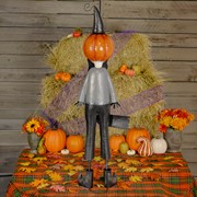 Zaer Ltd International Pre-Order: 56.5" Tall Jack-O-Lantern Gentleman "Jack Arachnid" ZR196174 View 6