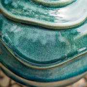 Zaer Ltd International Pre-Order: Set of 3 Assorted Ceramic Globe Tabletop Accents "Athens" ZR083904-SET View 6