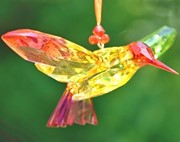 ZAER Ltd International Five Tone Acrylic Hanging Hummingbird Ornament ZR504316-OSH View 7