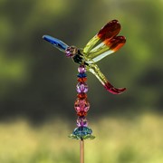 Zaer Ltd. International 54" Five Tone Acrylic Dragonfly Garden Stakes in 6 Assorted Colors ZR203516 View 7