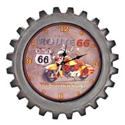 Zaer Ltd. International Set of 6 Vintage Style Motorcycle Gear-Shaped Iron Wall Clocks VA612417 View 7