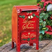 Zaer Ltd International Set of 3 "Letters to Santa" Christmas Mailboxes ZR361497-SET View 7