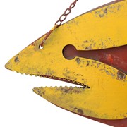 Zaer Ltd International Hanging Metal Shark Sign in 3 Assorted Colors ZR142127 View 7