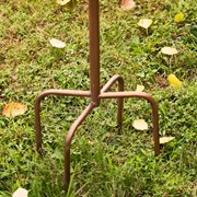 Zaer Ltd International Pre-Order: 78.75" Tall Church Style Large Iron Birdhouse Stake "Dublin" ZR180718 View 7