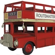 Zaer Ltd. International Red London Bus Model RD510271 View 7
