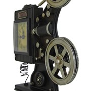 Zaer Ltd. International Old School Film Projector Tabletop Clock RD610932 View 7