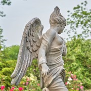 Zaer Ltd International 74.5" Tall Magnesium Angel Statue "Evellyn" ZR868030 View 7
