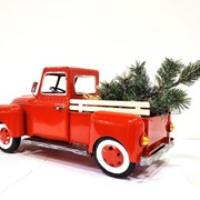 Zaer Ltd. International 18" Red Metal Truck Decoration ZR202002 View 7