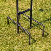 Zaer Ltd International 7.5ft. Tall XL Bald Eagle Iron Rocking Stake "Scout" ZR208650 View 7