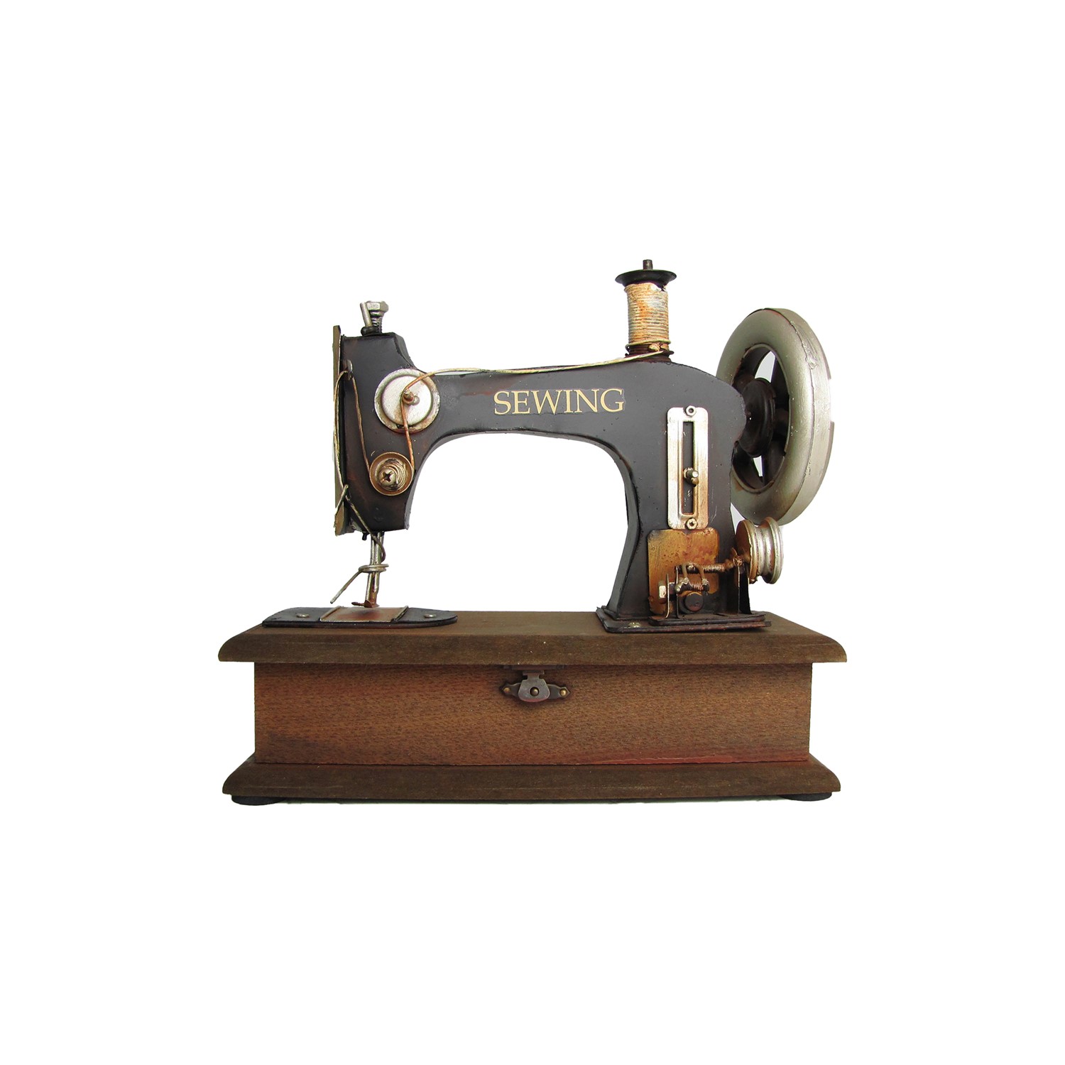 Vintage Style 1920's Decorative Sewing Machine Box