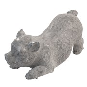 Zaer Ltd International Small Magnesium Piglet Statue "Truffles" ZR139510 View 8