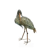 Zaer Ltd. International Set of 2 Great Blue Heron Metal Outdoor Figurines ZR230425-SET View 8