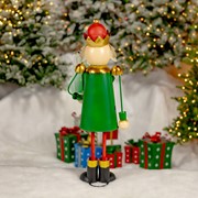 Zaer Ltd International Set of 3 Assorted Metal Nutcracker Figurines "Santa's Secret Soldiers" ZR234948-SET View 8