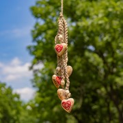 Zaer Ltd International Set of 8 Assorted Hanging Metal Decorative Wind Chime Chains LS015143-SET View 8